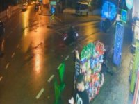 Bursa'da korkunç kaza saniye saniye kamerada