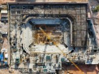 Bursa Atatürk Spor Salonu hızla yükseliyor