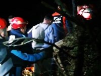 Bursa'da ormanlık alanda mahsur kalan bir kişi kurtarıldı