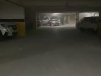 Bursa'da kapalı otoparkta panik anları!