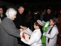 Cumhurbaşkanı Erdoğan Türkmenistan'da