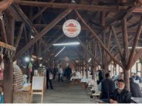 Bursa'da 400 yıllık han, bin yıllık lezzetle buluştu