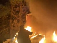 Bursa'da sigara izmariti barakayı küle çevirdi