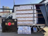 Bursa'da 3 milyon 410 makaron ele geçirildi