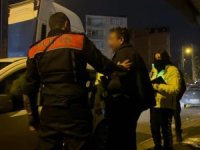 Bursa'da polislerin alkollü sürücüyle imtihanı