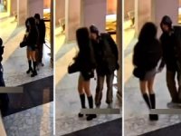 Sokak ortasında genç kadına akılalmaz taciz