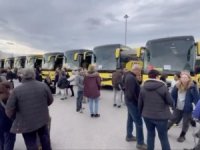 Bursa Terminali’nde yılbaşı dönüş yoğunluğu