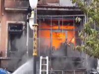 Üç katlı binada patlama