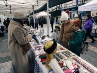 “Meydan Kadınların” dayanışma pazarına büyük ilgi
