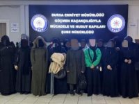 Bursa'da kaçak göçmen baskını! 46 göçmen yakalandı