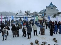 Uludağ zirvesinde gençlik buluşması