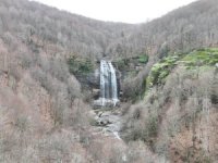 Kar suları Suuçtu Şelalesini coşturdu...