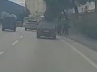 Bursa'da çocukların üzerine araç sürmüştü... Yakalandı