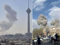 Tahran'da peş peşe patlamalar! İşte ilk görüntüler