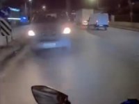 Bursa'da ters yöne girdi, trafiği tehlikeye attı