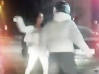 Bursa'da kadın sürücüye trafikte şiddet cezası