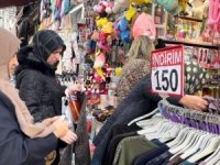 Bursa'da çarşıda bayram hareketliliği!