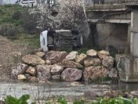 Bursa'da köprüden uçan otomobilde yaralandı