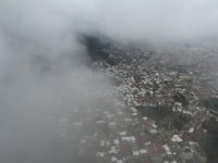 Uludağ'dan inen sis Bursa'yı böyle sardı