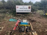 Bursa’da Jandarma 35 metrelik kaçak tüneli ortaya çıkardı