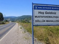 Bursa’da 125 yıllık 'Döllük Mahallesi'nin adı değişiyor