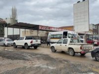 Bursa'ya çamur yağdı