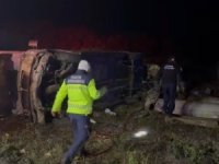 Bursa'da feci kaza! 1 ölü, 12 yaralı