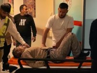 Bursa'da duvardan düşen işçi yaralandı