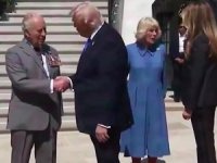 Trump, İngiltere kraliyet çiftini Beyaz Saray'dan uğurladı