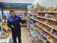 Bursa'da zabıta ekiplerinden bakkal ve market denetimi