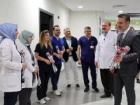 Bursa'da Hemşireler Günü'nde sağlık emekçilerine anlamlı ziyaret