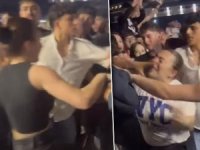 Bursa'daki Poizi konserinde tekme ve yumruklar havada uçuştu
