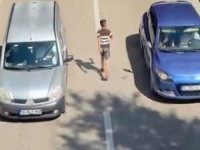 Bursa'da hem kendi canını hem trafiği böyle tehlikeye düşürdü