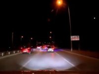 Bursa'da makas atıp trafiği böyle tehlikeye düşürdü