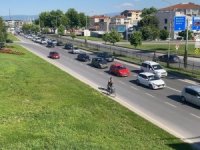 Bayram dönüş trafiği İnegöl'de yoğunlaştı