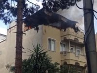 Bursa'da çatı yangını mahallede paniğe neden oldu