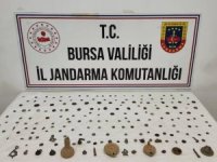 Bursa'da tarihi eser operasyonu! Yüzlerce tarihi sikke ele geçirildi