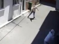 Bursa’da silahlı çatışma anbean kamerada