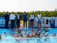 Gürsulu çocuklara ücretsiz yüzme kursu