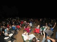 Binlerce kişi Perseid meteor yağmuru için Yenişehir’e akın etti