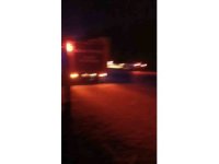 Kontrolden çıkan otomobil şarampole uçtu!