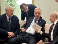 Erdoğan, Putin ve Lukaşenko'dan samimi görüşme