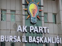 Ak Parti Bursa'da şok istifa!