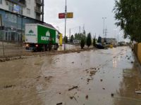 Makedonya'da etkili yağış