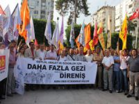 Adana'da Gezi Parkı unutulmadı