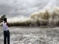 Çin'de fırtına hayatı felç etti