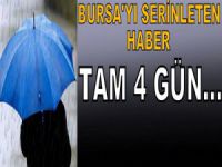 Bursa'da yağışlı hava...