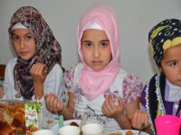 Müftü Öztürk, yaz Kur'an kursu öğrencileriyle kahvaltıda buluştu