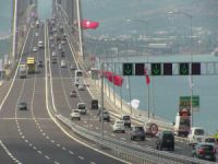Osmangazi Köprüsü'nde bayram yoğunluğu