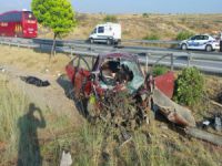 Kütahya’da feci kaza: 1 ölü, 4 yaralı